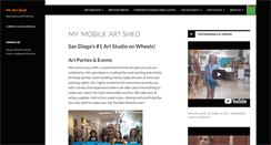 Desktop Screenshot of myartshed.com