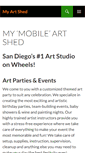 Mobile Screenshot of myartshed.com